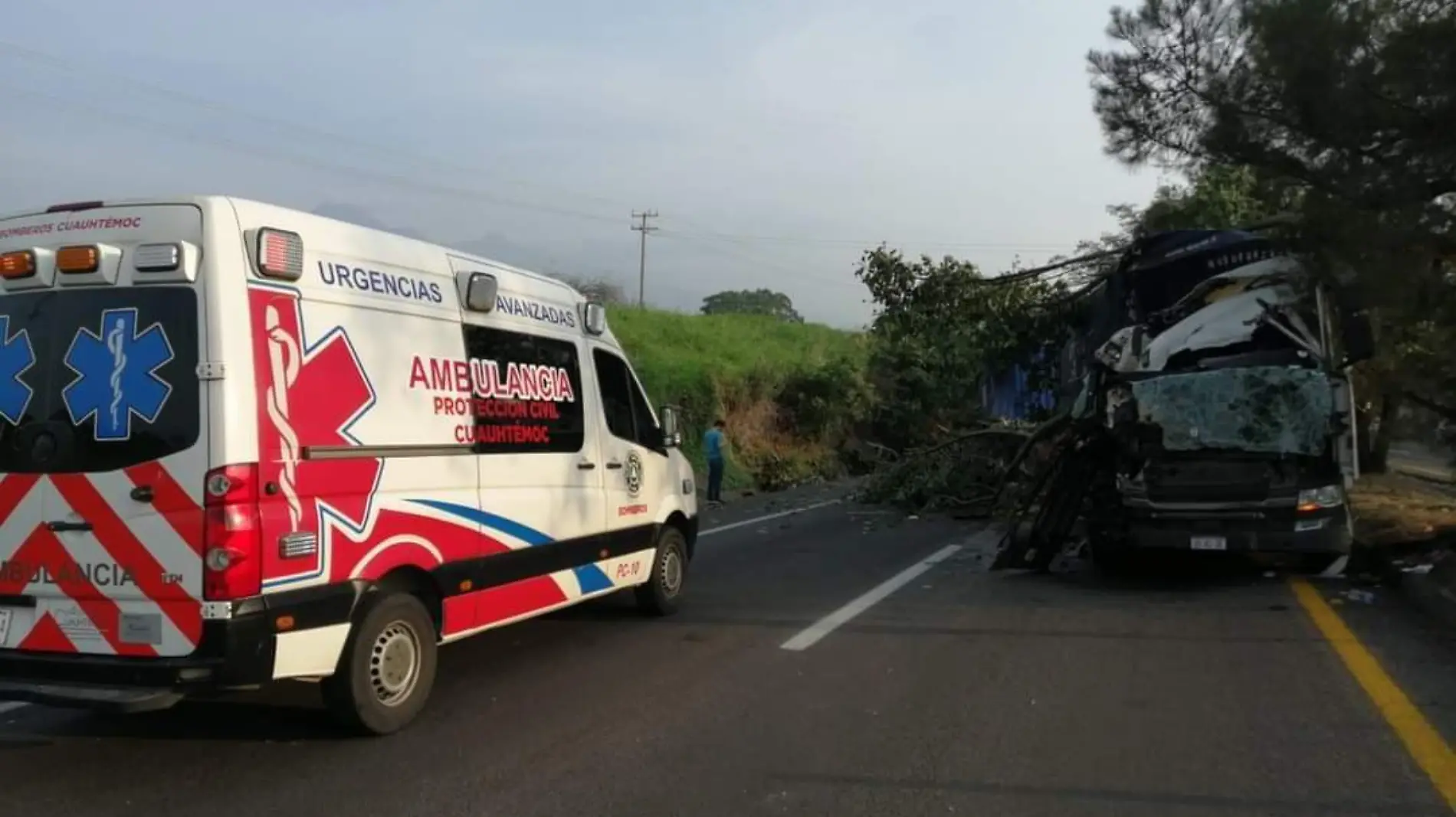 Accidente en autopista Guadalajara-Colima